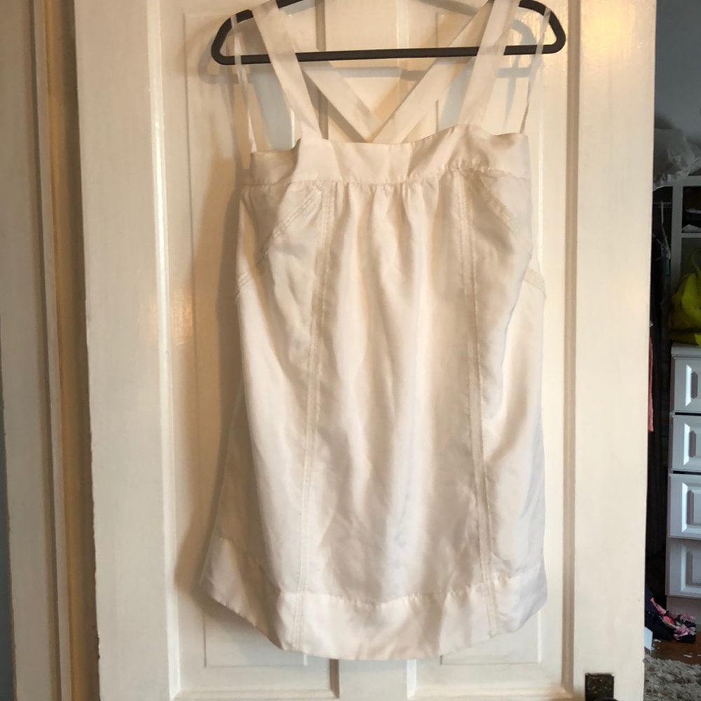 White Velvet dress